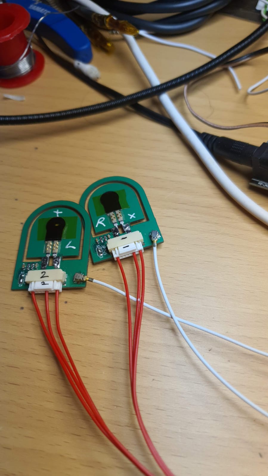 Electrical activity detector prototype testing